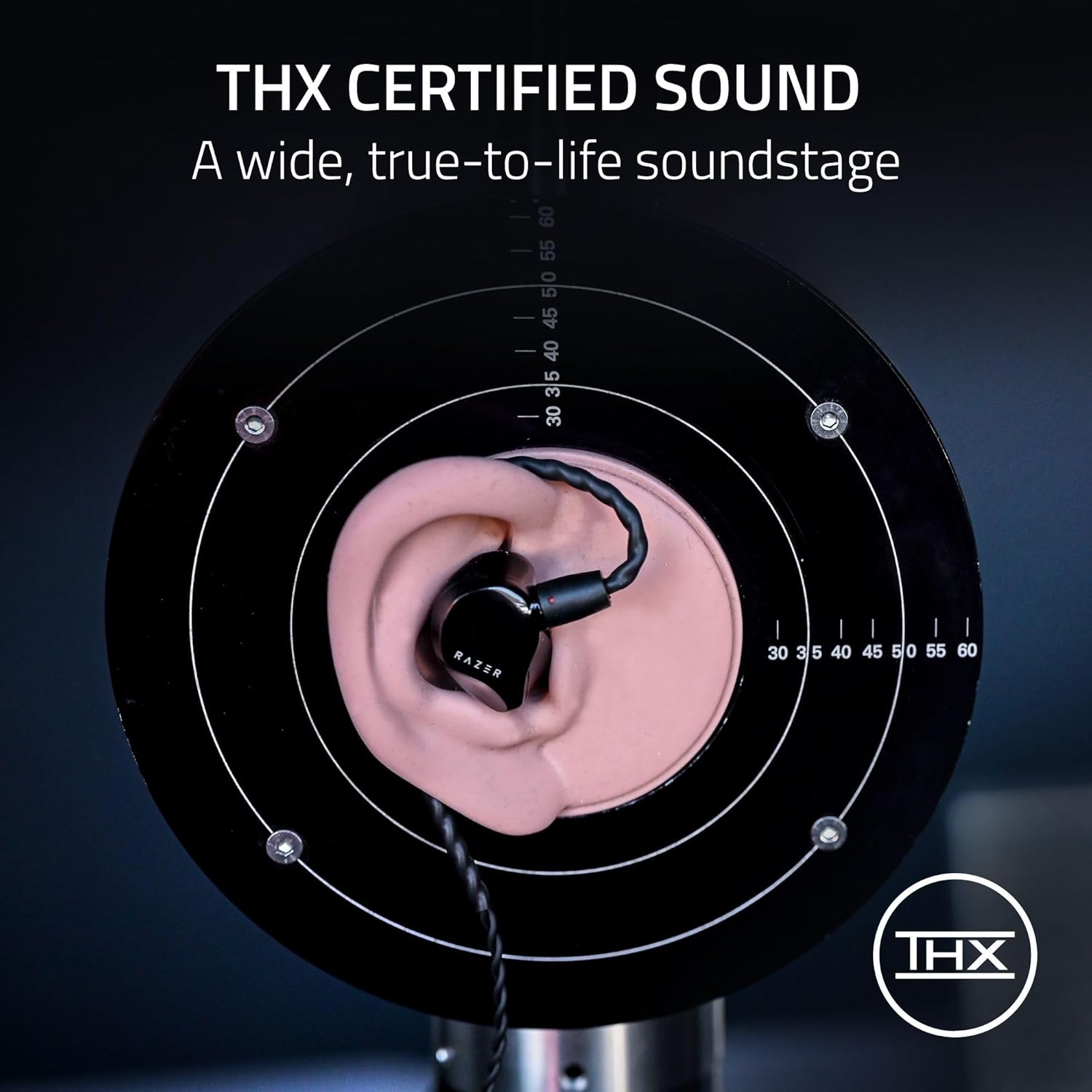 Razer Moray In-Ear Monitors – Black   Ergonomic Streaming Earphones with Dual-Driver Hybrid Acoustic Design, Superior Passive Noise Isolation & All-Day Comfort