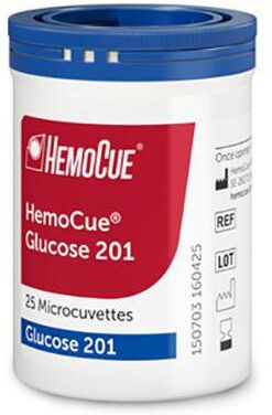 HEMOCUE Kuvett Glucose 201 4x25/fp