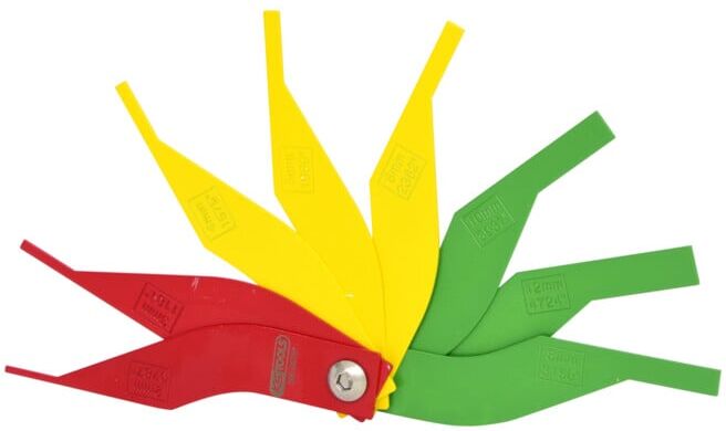 Jauges pour plaquettes de frein, 8 pcs. ; KS Tools (300.0570)