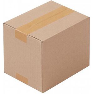 BB-Verpackungen Faltkartons 1-wellig, 25 Stück, braun, Innenmaße: 190 x 150 x 140mm