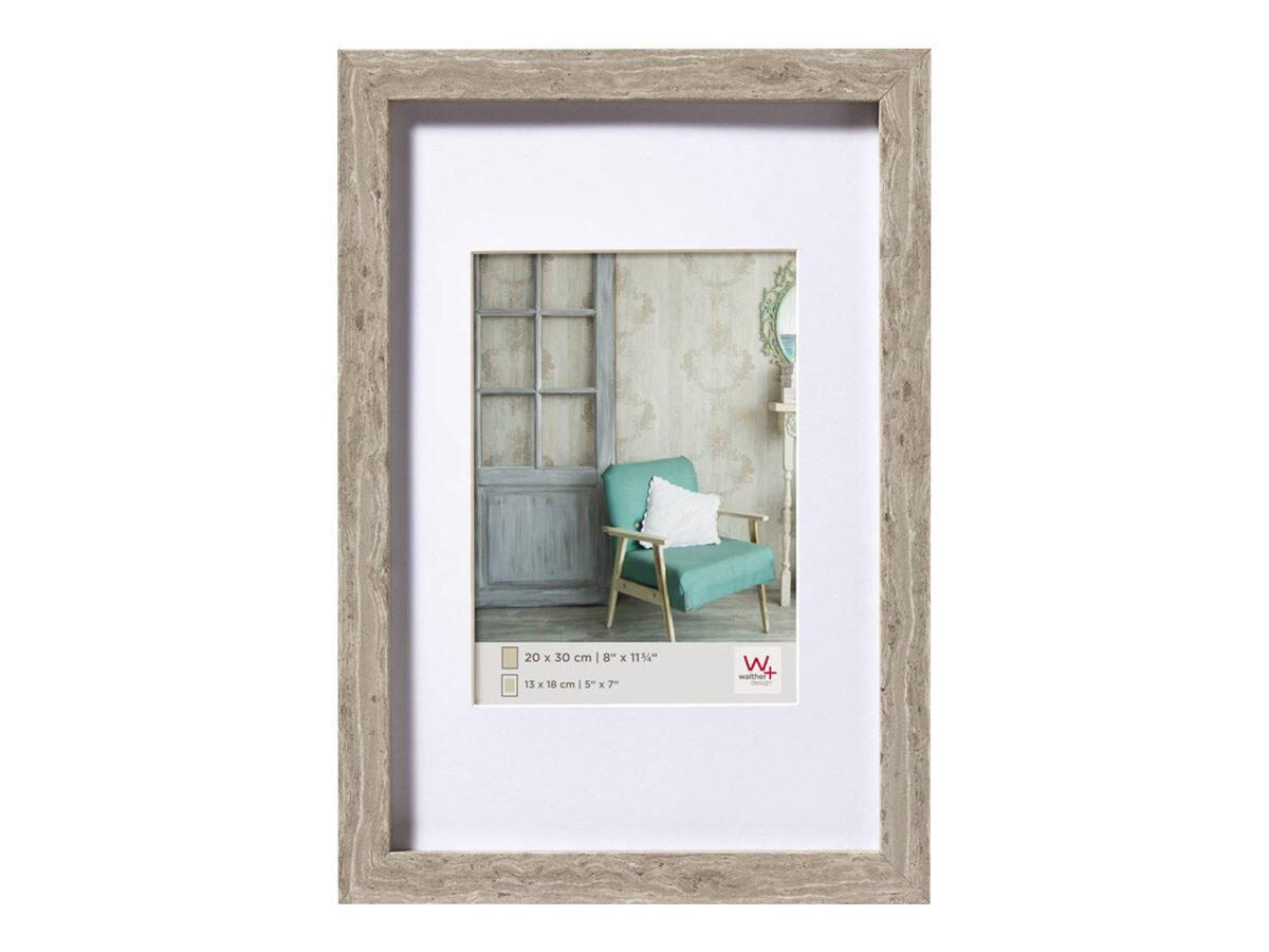 walther design Bilderrahmen Stockholm 23,0 x 33,0 cm grau EA030D