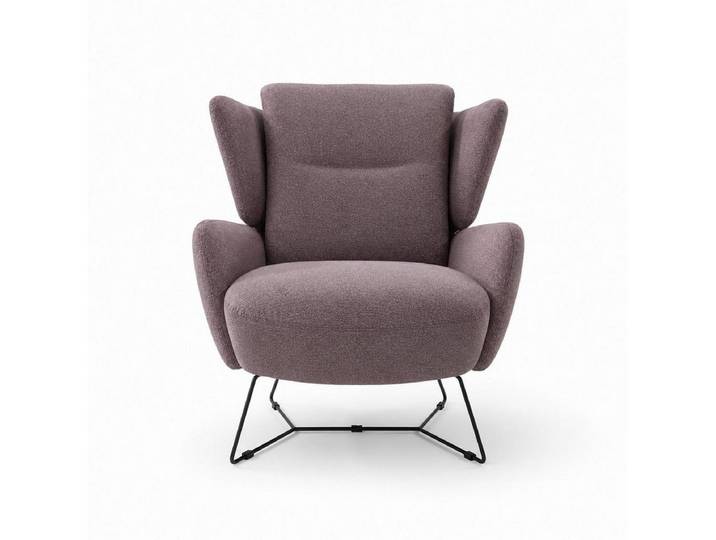 Xlmoebel Relaxsessel Moderner Relaxsessel in Taupe mit Polsterstoff für Ihr Wohnzimmer (1-St), Made in Europa