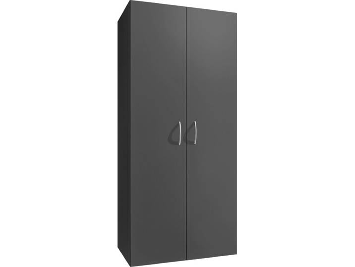 Drehtürenschrank Multiraumkonzept 80x185x54 cm grau