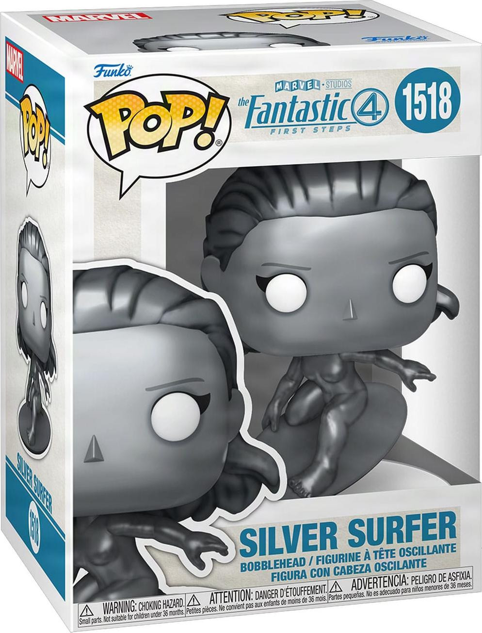 Funko Pop! Silver Surfer (Fantastic Four: First Steps) Verzamelfiguur