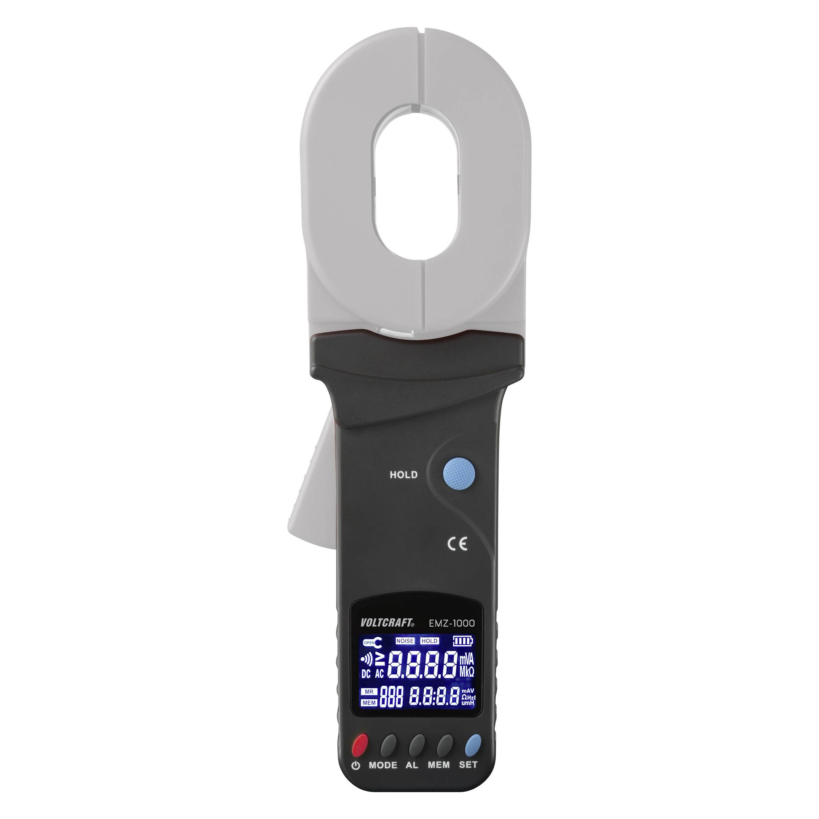 Voltcraft EMZ-1000 Erdungsmessgerät 0.01 - 1200Ω (Zangenstrommesser) (VC-11769565)