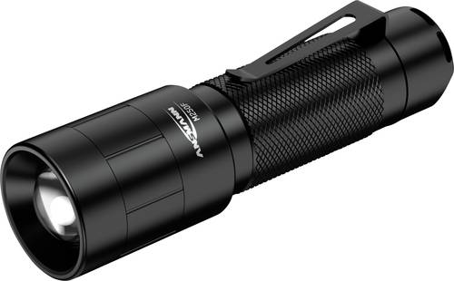 Ansmann M250F 1600-0171 LED Taschenlampe mit Gürtelclip, mit Handschlaufe batteriebetrieben 260 lm 157 g