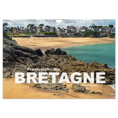 Frankreich - die Bretagne (Wandkalender 2027 DIN A4 quer), CALVENDO Monatskalender