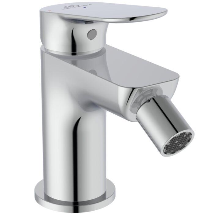 Ideal Standard Ceralife O Bidetarmatur BE021AA DN 15, Ausladung 95mm, Blue Start, Push-Open Ventil, chrom