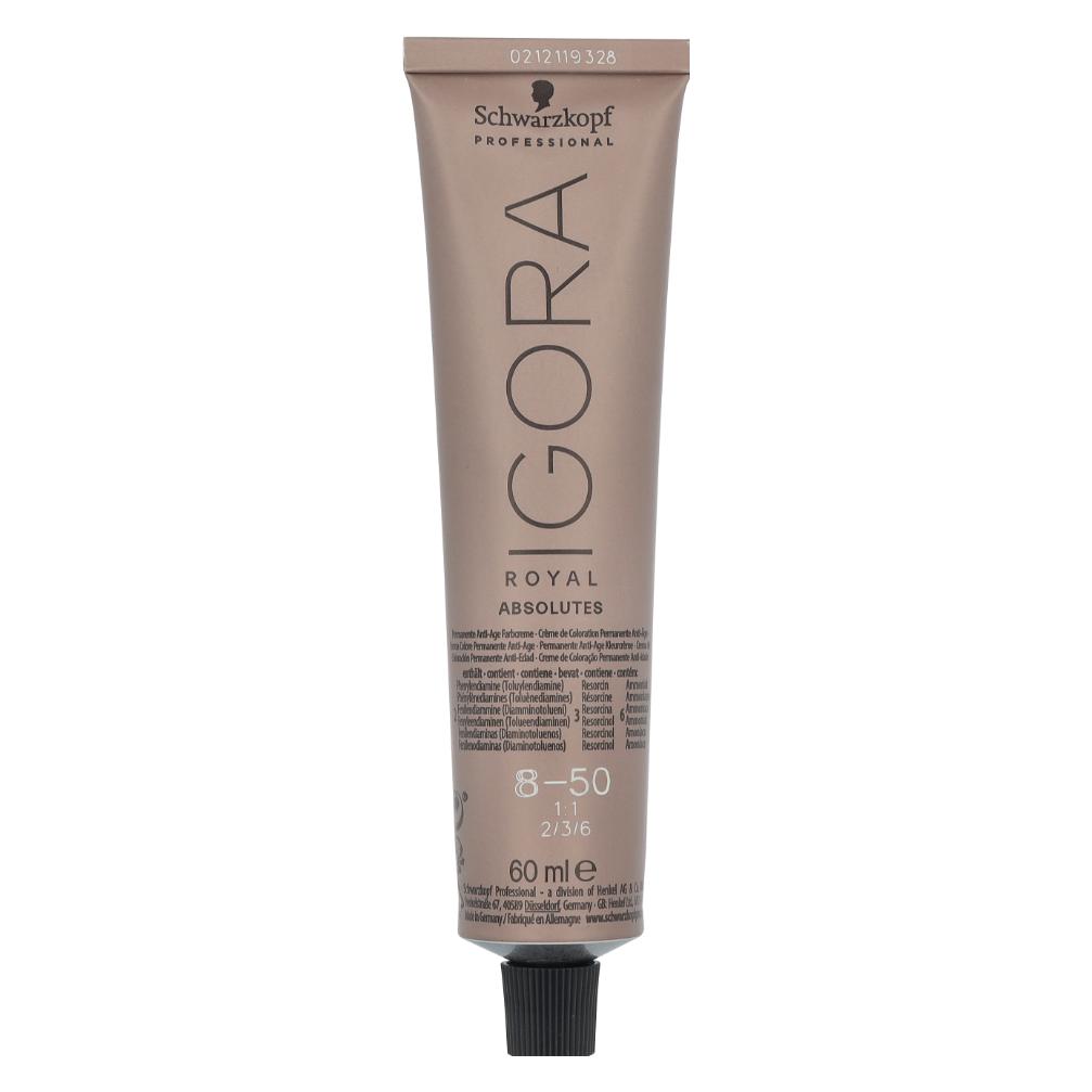 Schwarzkopf Professional Igora Royal - 8-50 Hellblond Gold Natur (Hellblond Gold Natur) (Schwarzkopf Professional)