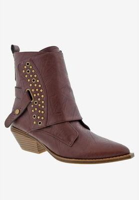 Women's Shindig Western Bootie by Bellini in Wine (Size 9 1/2 M)