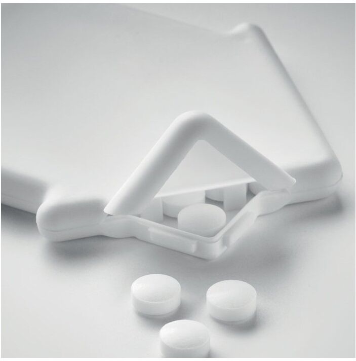 Bonbon cadeau entreprise i blanc