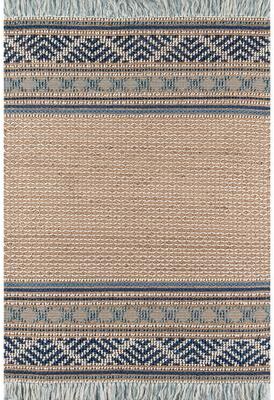 Momeni Esme Handmade Wool and Cotton Tribal Tapestry Area Rug.