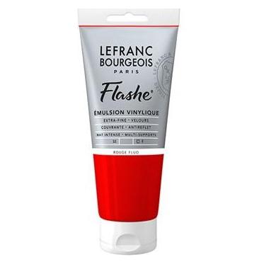 Winsor & Newton Flashe acrylic 80ml flourescent red (80 ml) (3013643005117)