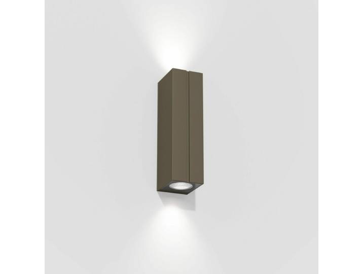 IP44.de Wandaußenleuchte cut - Braun (cool brown) Clean, Minima