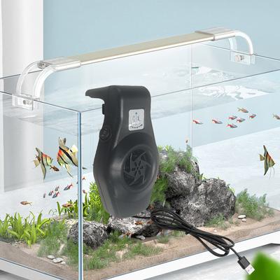USA Free Shipping Shop Quiet Aquarium Cooling Fan USB Mini Aquarium Chiller For Freshwater & Saltwater Fish Tanks Quiet Aquarium Cooling Fan USB Mini Aquarium Chiller For Freshwater & Saltwater Fish Tanks