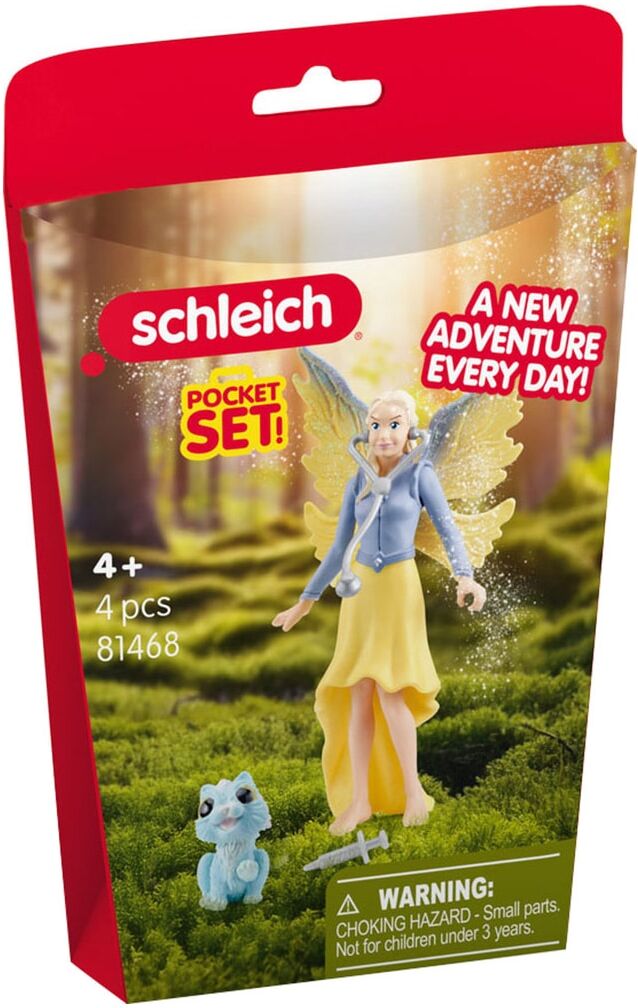 Spielfigur SCHLEICH "POCKET SET, Magische Tieraufzucht (81468)", bunt, Spielfiguren, Kinder, Kunststoff, Spielfigur