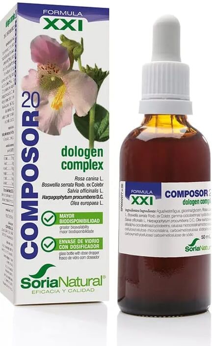 Soria Natural Composor 20 Dologen Complex XXI 50 ml