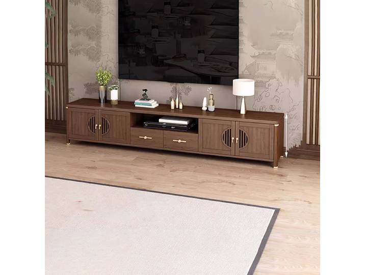 Meuble Tv esthétique à la mode Vintage luxe italien minimaliste armoires Tv Meuble De rangement Meuble De télévision Salon Meubles Tv De Salon