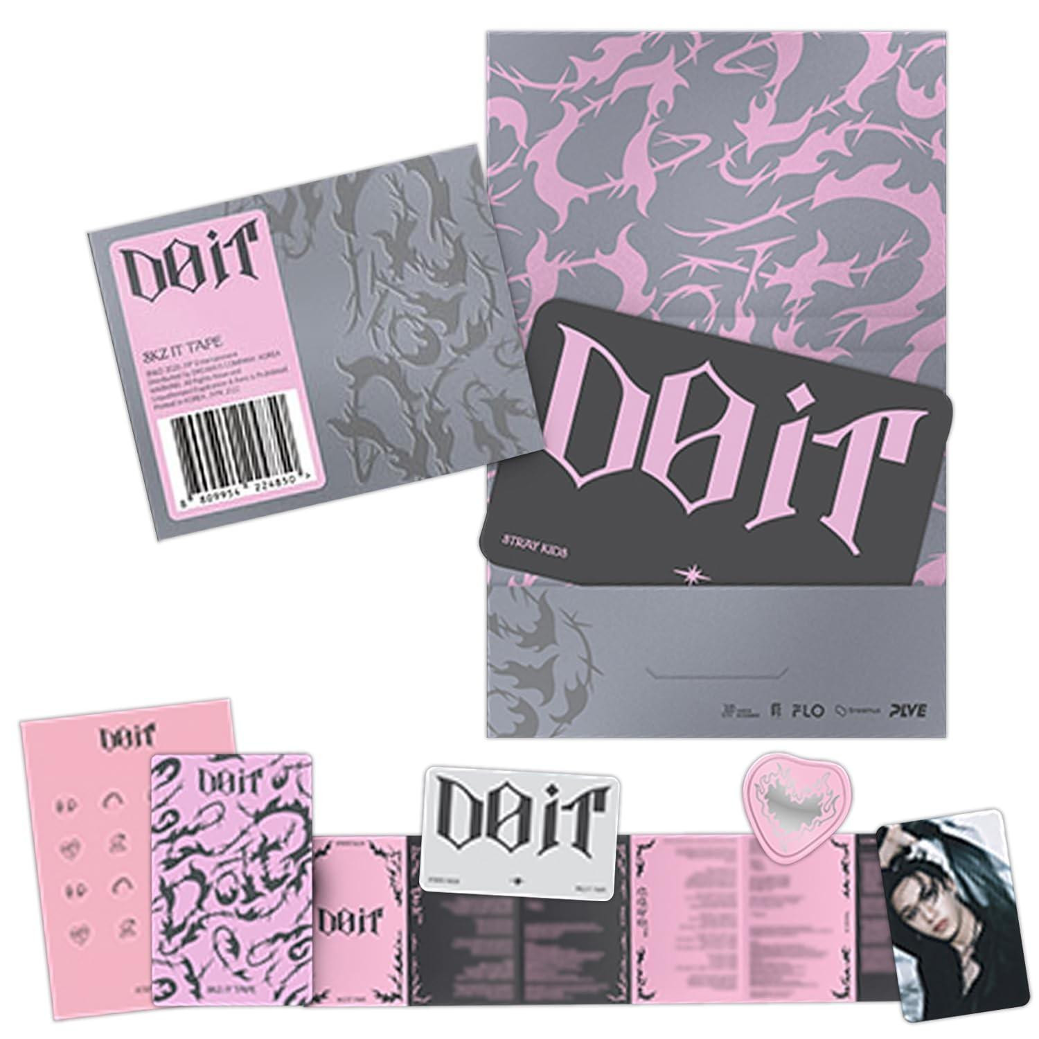 IT TAPE DO IT met random photocard en wax seal sticker