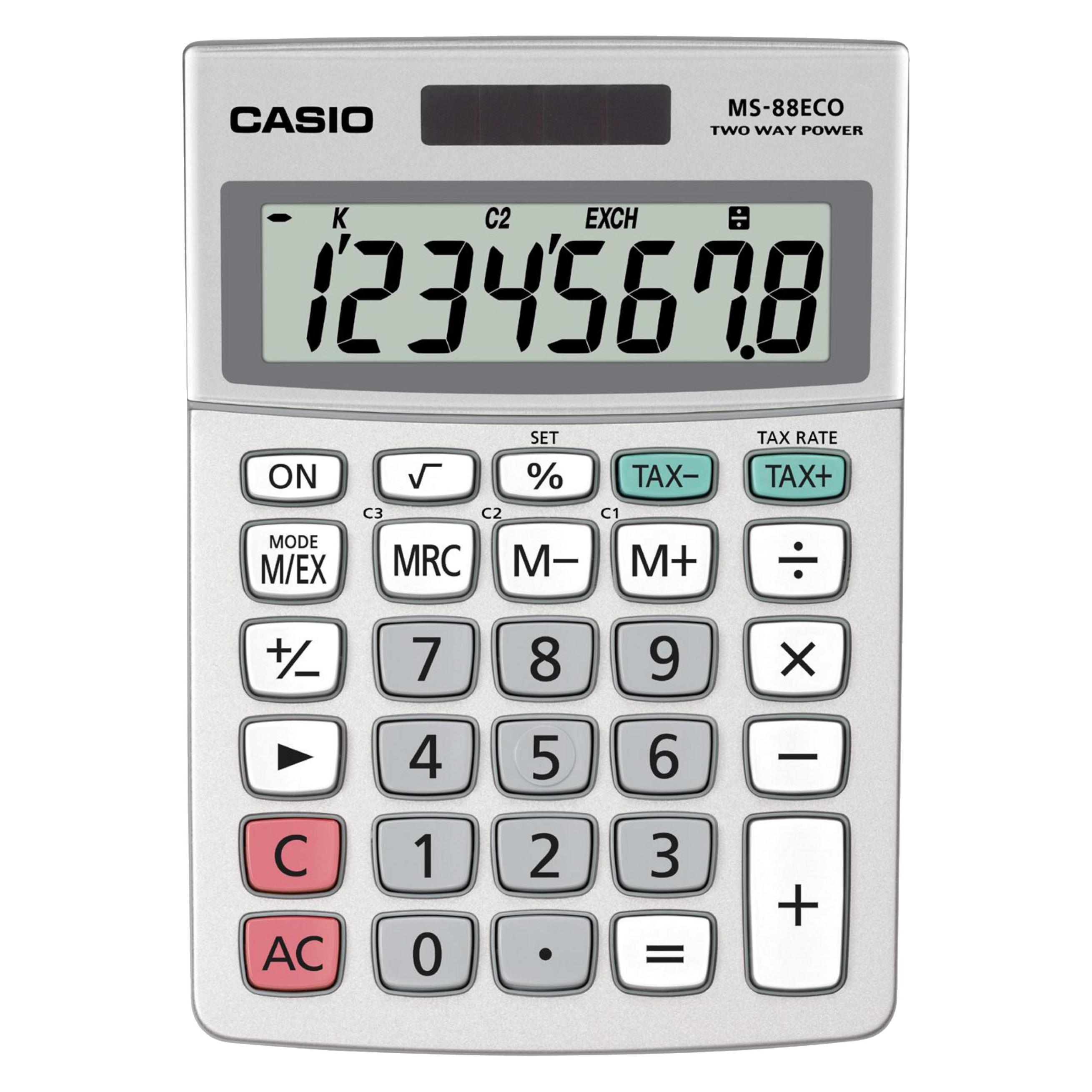 Casio Ms-88eco (Batteriebetrieb, Solarenergie) (MS-88ECO)