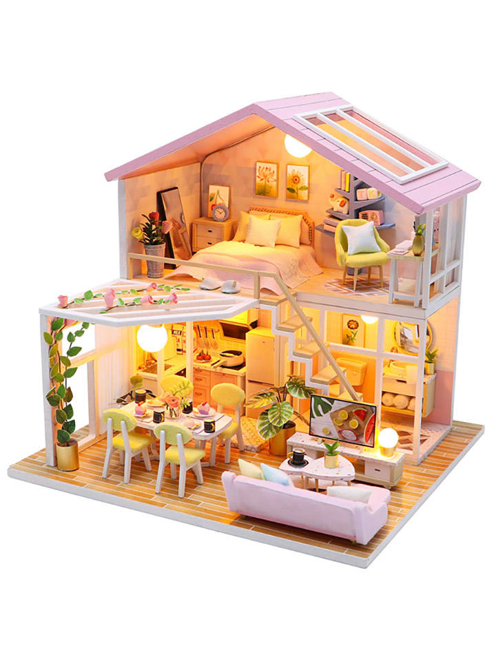 Techkidz Bausatz "Pink House" - ab 14 Jahren - onesize