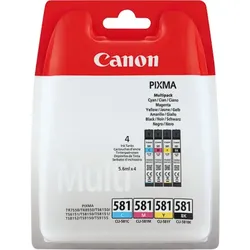Canon CLI-581 C/M/Y/BK - 4-farbig - Druckerpatrone - Multipack