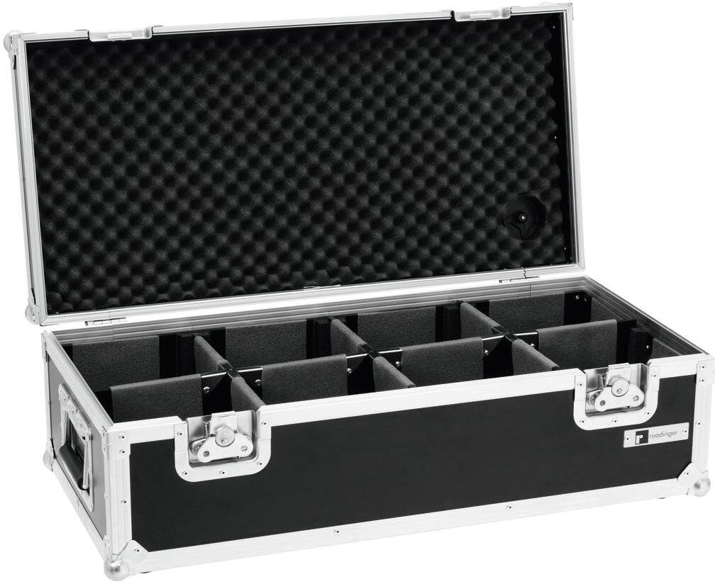Roadinger Flightcase 8x Akku Up-4