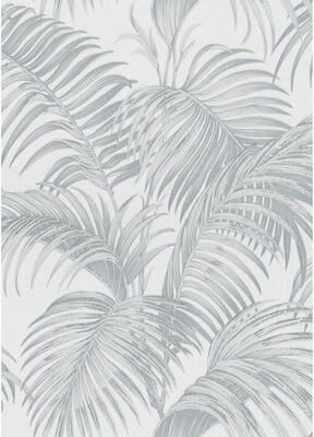 Veer Decor Sculpted Tropical Leaf Wallpaper