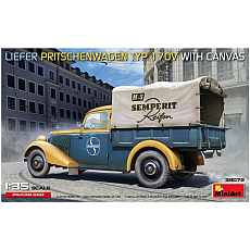 MiniArt - Liefer Pritschenwagen Typ 170V with Canvas - 1:35 311542