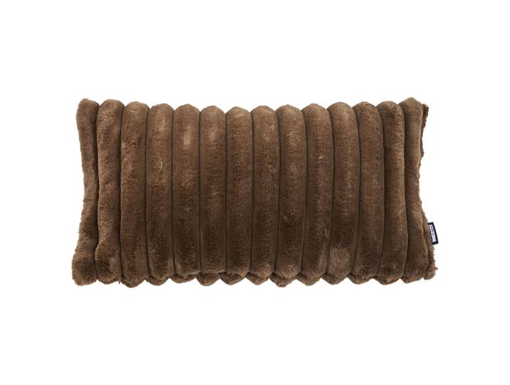 Coussin Polar Marron/Marron chocolat 30 x 50cm Polyester