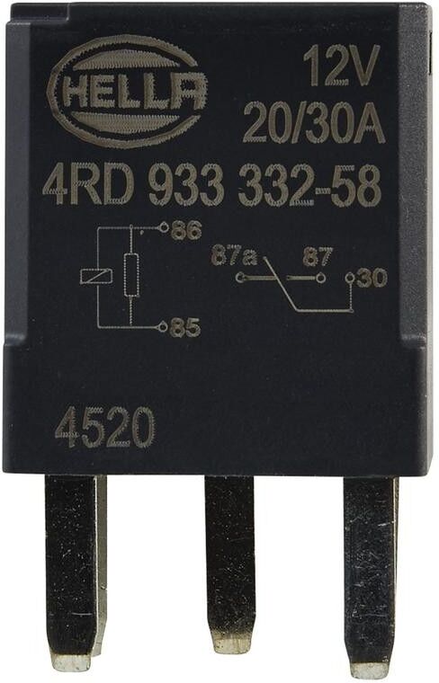 HELLA 4RD 933 332-581 Relay, main current