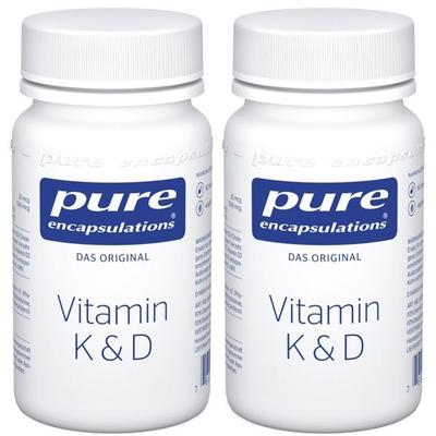 Pure Encapsulations Vitamin K & D Kapseln 2x 2x60 St