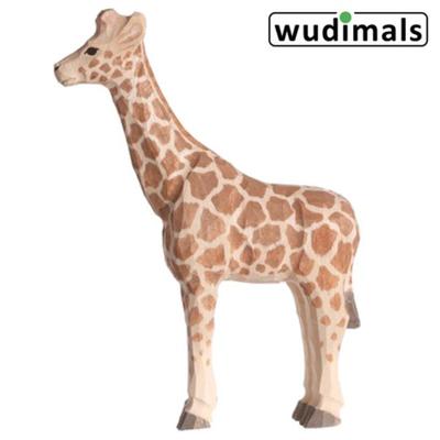 Wudimals A040454 - Giraffe, Giraffe, handgeschnitzt aus Holz