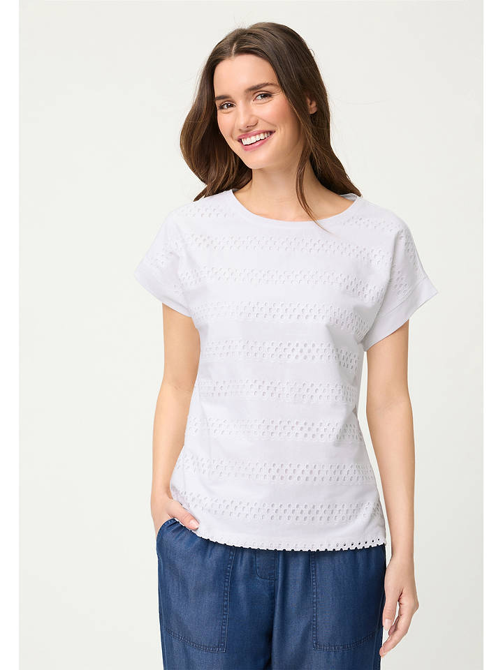 Olsen Shirt in Weiß - 42