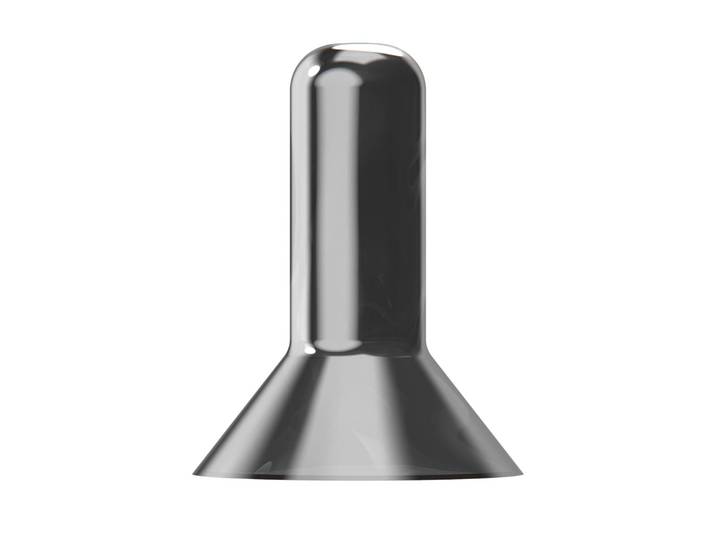 Molto Luce Glas Hängelampe Corpa Bass, dimmbar, chrom / silber, für Wohn- / Esszimmer, Glas, Modern, Pendelleuchte