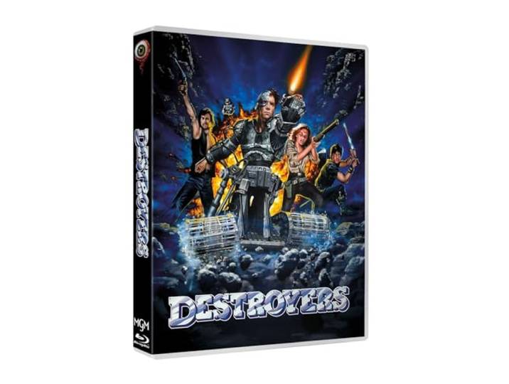 DESTROYERS (Eliminators) Blu-ray - SF-Kultfilm von Produzent Charles Band von 1986 - UNGEKÜRZTE FASSUNG