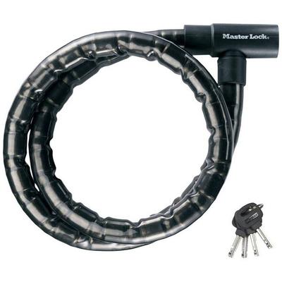 Master Lock 8115EURDPS Kabelschloss Schwarz Schlüsselschloss