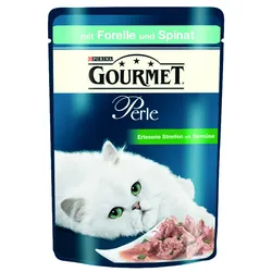 Gourmet Perle Streifen Forelle + Spinat 26x85 g