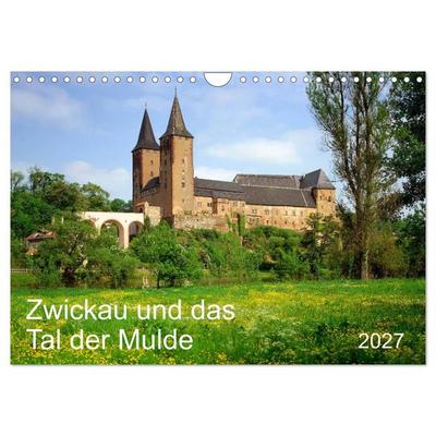 Zwickau und das Tal der Mulde (Wandkalender 2027 DIN A4 quer), CALVENDO Monatskalender