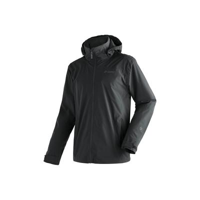 Maier Sports "Metor rec M" Herren Jacke mit Kapuze, Windjacke wasserdicht atmungsaktiv, Reg. Fit