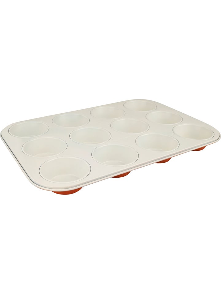 Dr. Oetker Muffinform "Die Maus" in Weiß/ Orange - (L)38,5 x (B)26,5 cm - onesize