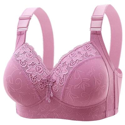 Women's Lace Perspective Lingerie Series purple 36