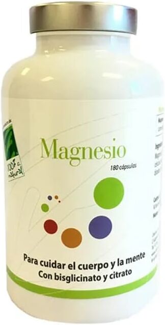 Cien Por Cien Natural Magnesio 180 Caps