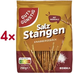 Gut & Günstig Salzstangen je 250 g 4 Stück