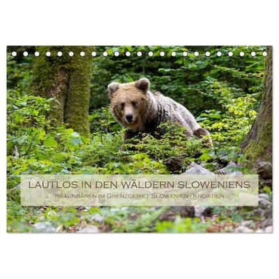 Lautlos in den Wäldern Sloweniens (Tischkalender 2027 DIN A5 quer), CALVENDO Monatskalender