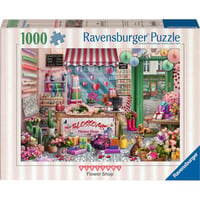 Puzzle Der kleine Blumenladen 1000 Teile