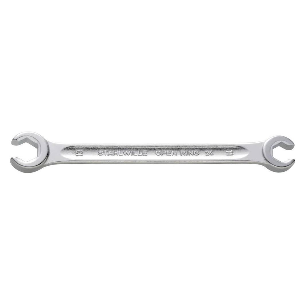 Stahlwille 24a Offene Doppelringschlüssel, abgewinkelt, OPEN-RING 5/16 x 3/8 (41482024)