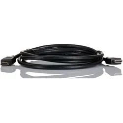 RS PRO HDMI-Kabel A HDMI Stecker B HDMI Stecker Hohe Geschwindigkeit 4K max., 2m (2 m), Videokabel, Schwarz