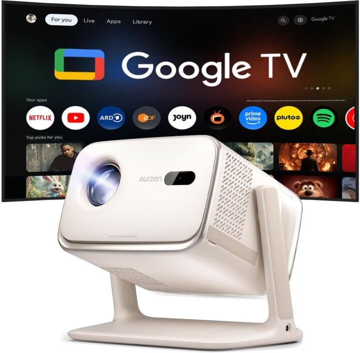 Videoproiettore Aurzen AU PJ BM501M EUBG0 BOOM Mini White