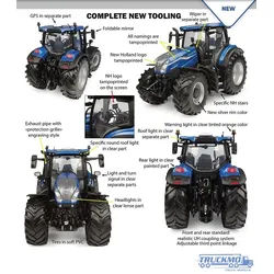 Universal Hobbies New Holland T7.225 Blue Power 2026 7201